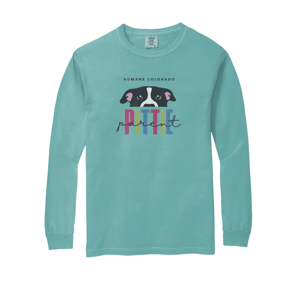 Pittie Parent Comfort Colors Long Sleeve