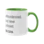 Pittie Parent Two-Tone Ceramic Mug thumbnail 5