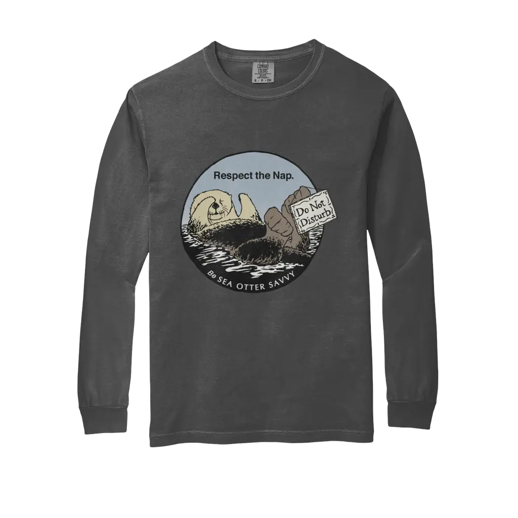 Respect the Nap Comfort Colors Long Sleeve
