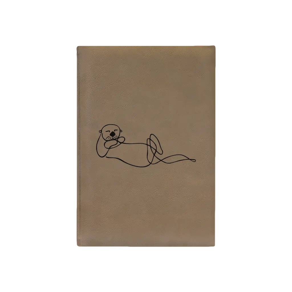 Resting Otter Contour Journal