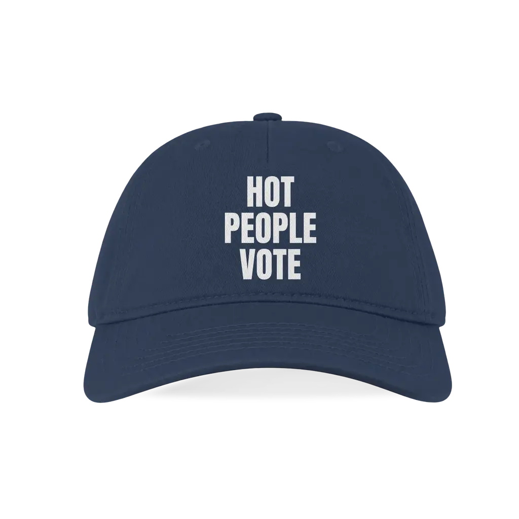 Hat People Vote: Blue