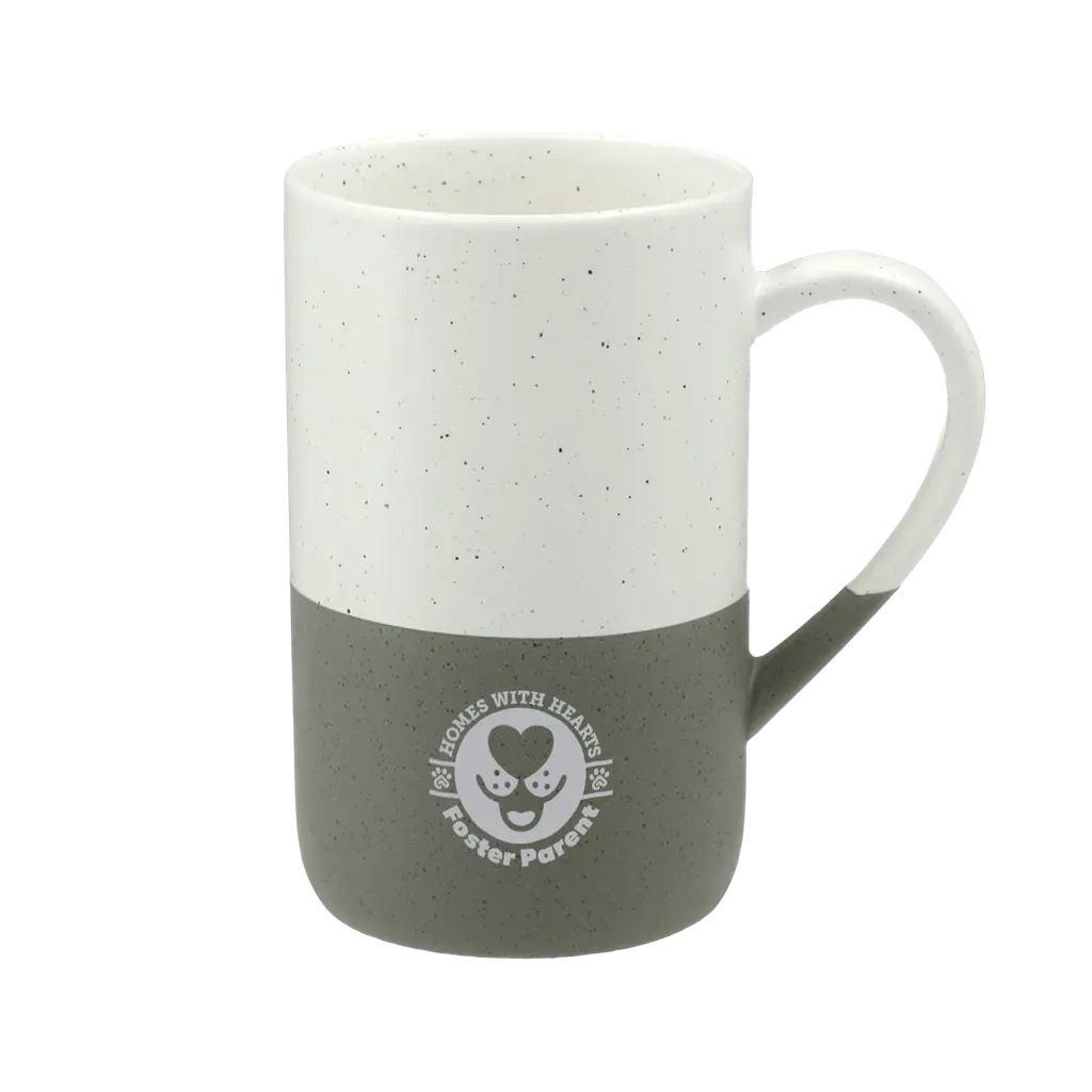 Homes with Hearts Speckled Mug