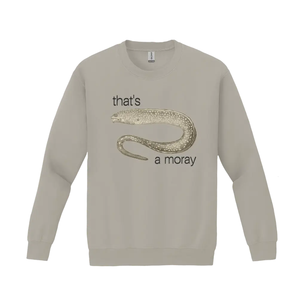 That's a Moray (sweatshirt)