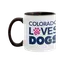 Colorado Loves Dogs Two-Tone Ceramic Mug thumbnail 10