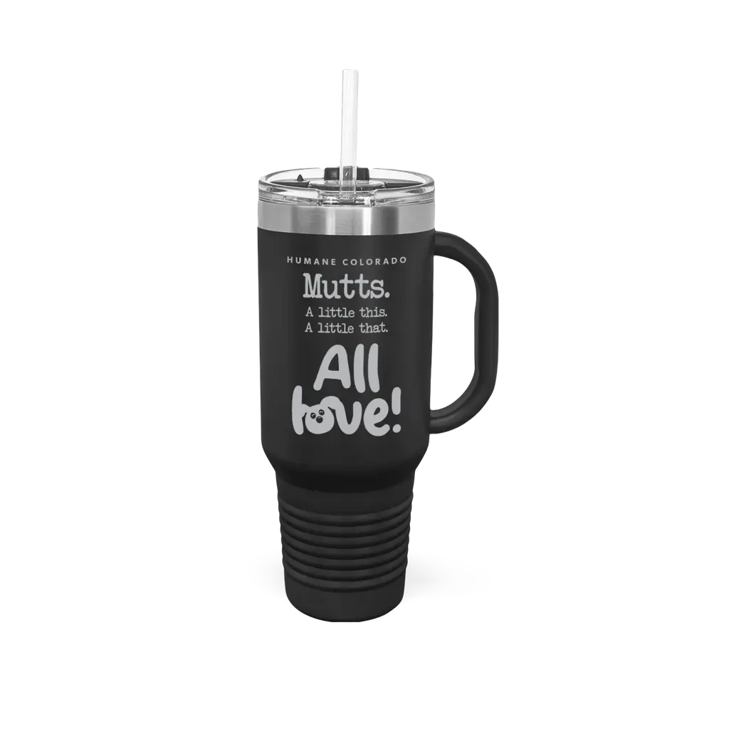 Mutts. All love! Travel Mug