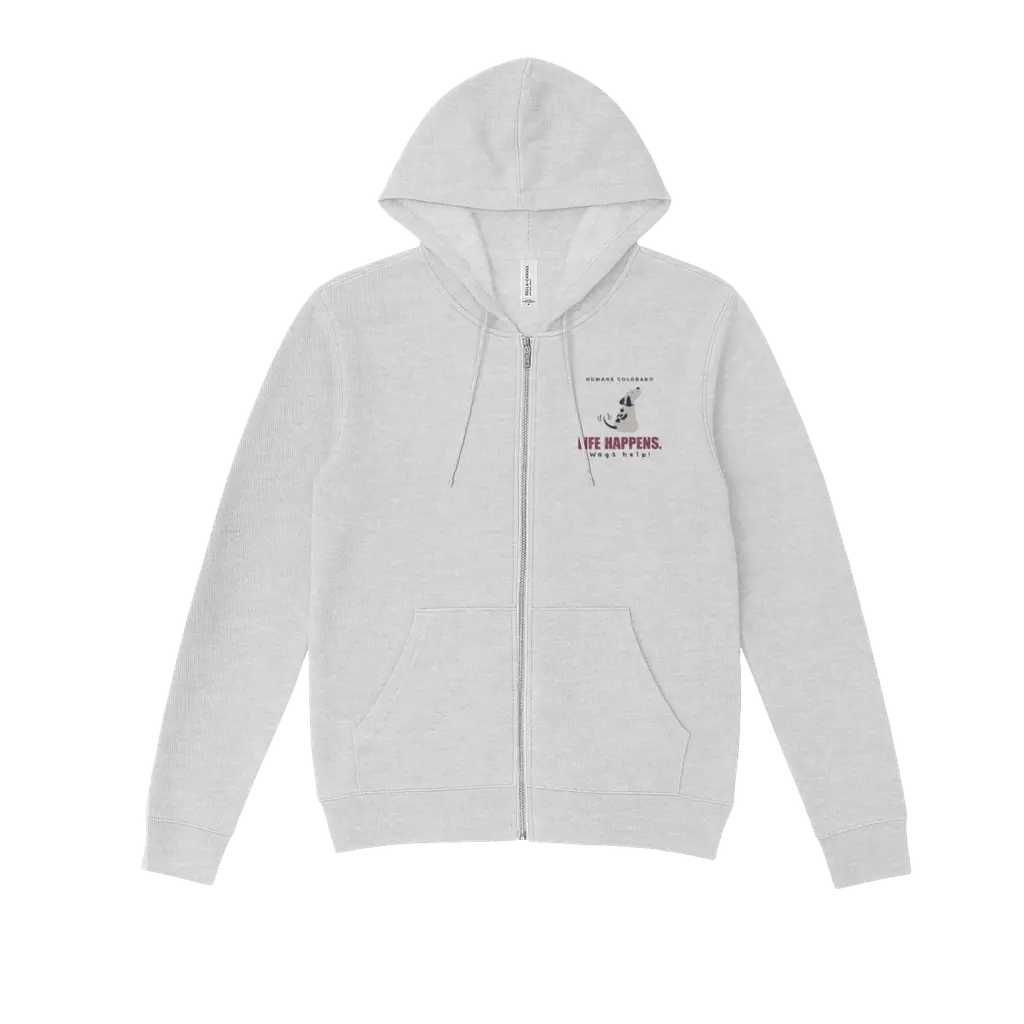 Life Happens Zip-Up