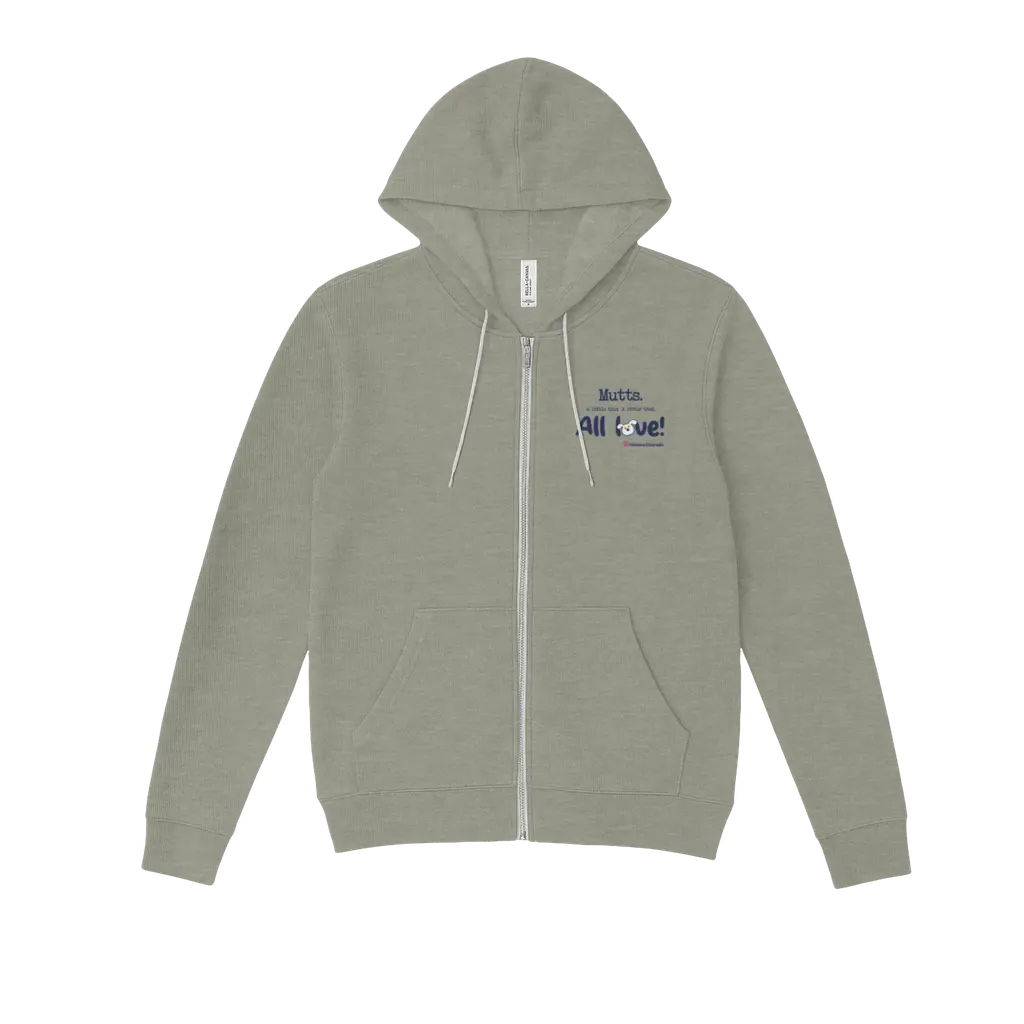 Mutts. All love! Zip-Up