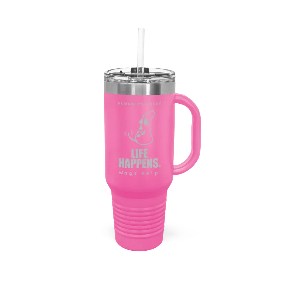Life Happens Travel Mug