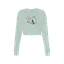 Adopt. Purr. Joy. Crop Fleece thumbnail 3