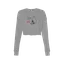 Adopt. Purr. Joy. Crop Fleece thumbnail 1