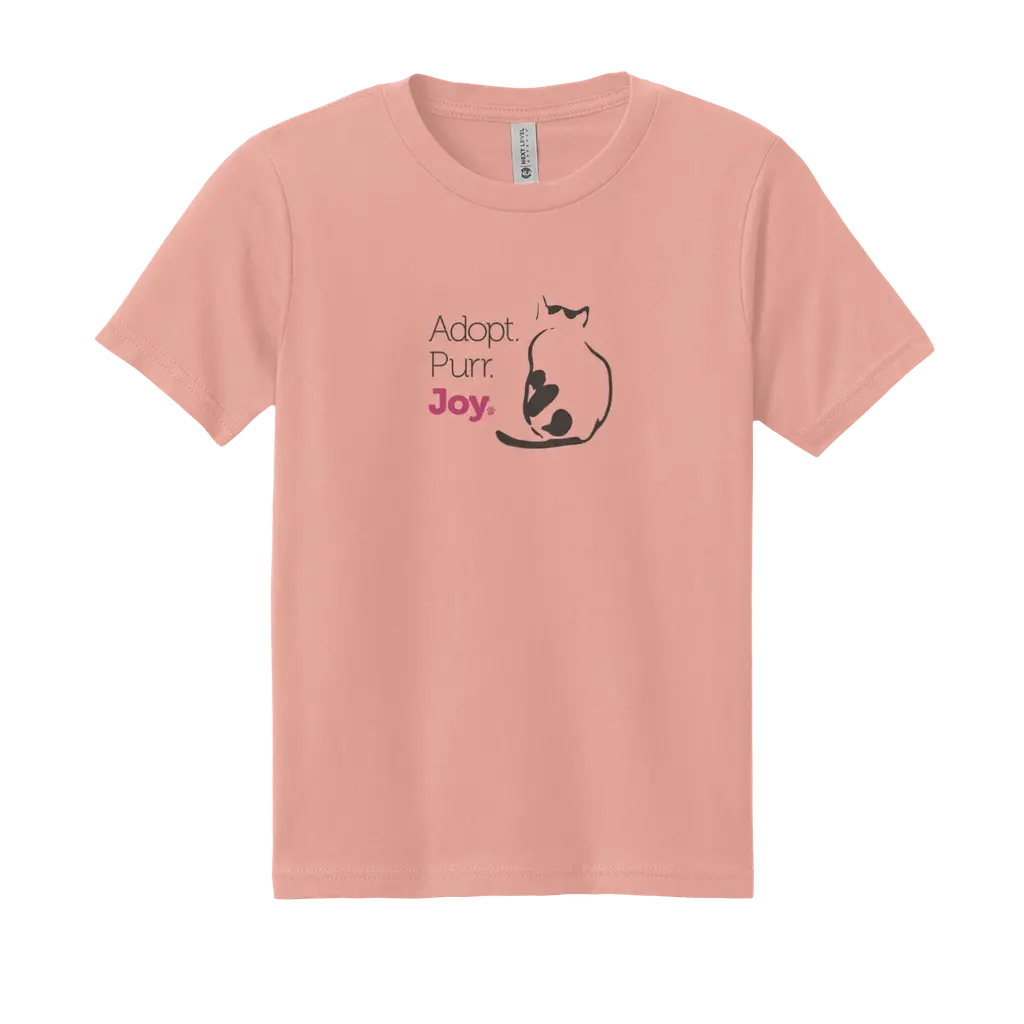 Adopt. Purr. Joy. Youth Tee