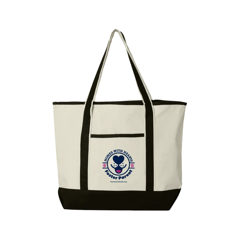 Homes with Hearts Large Tote