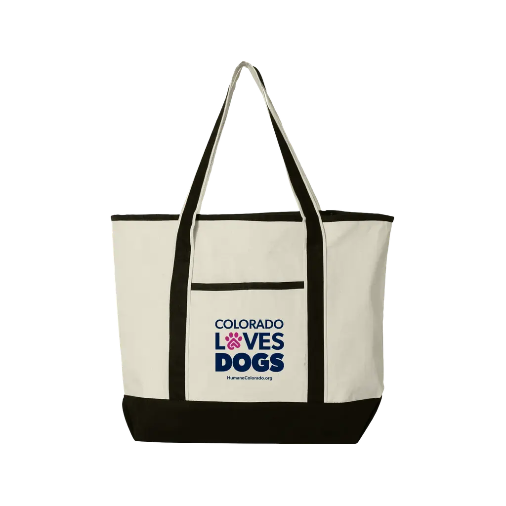 Colorado Loves Dogs Large Tote