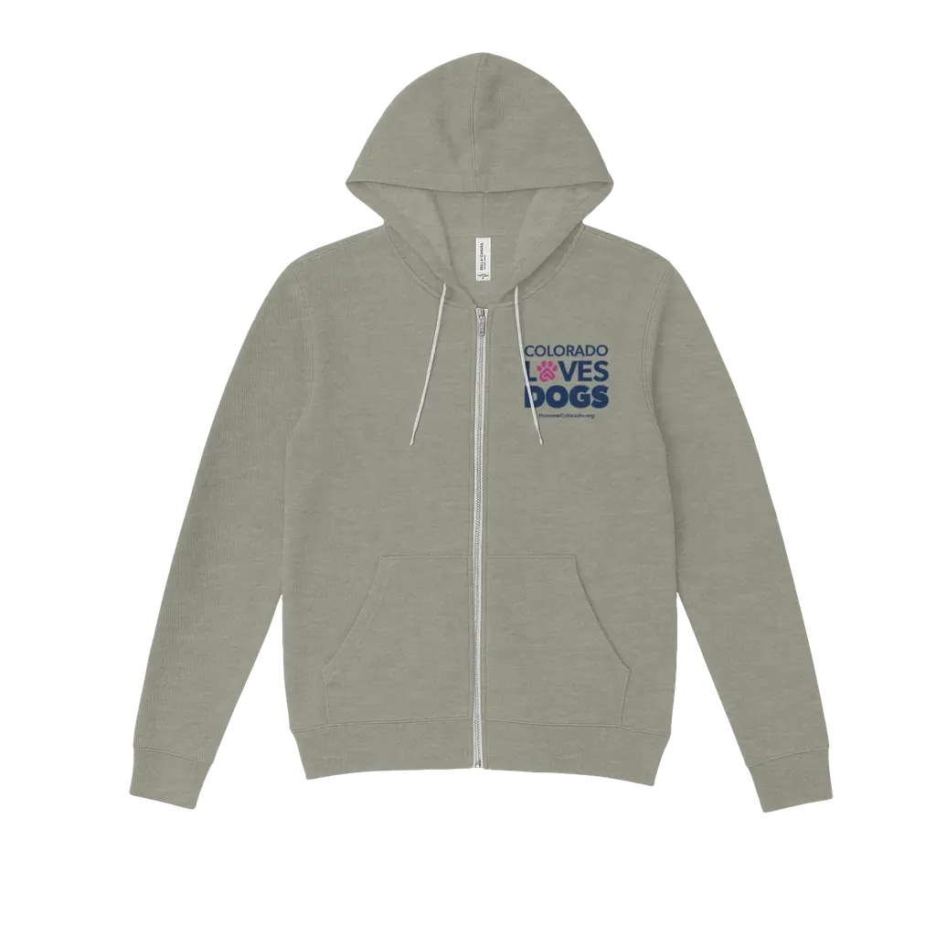 Colorado Loves Dogs Zip-Up