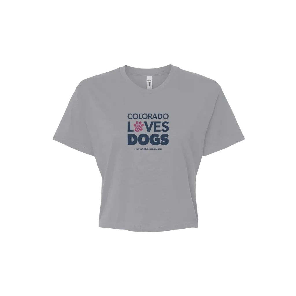 Colorado Loves Dogs Crop Top