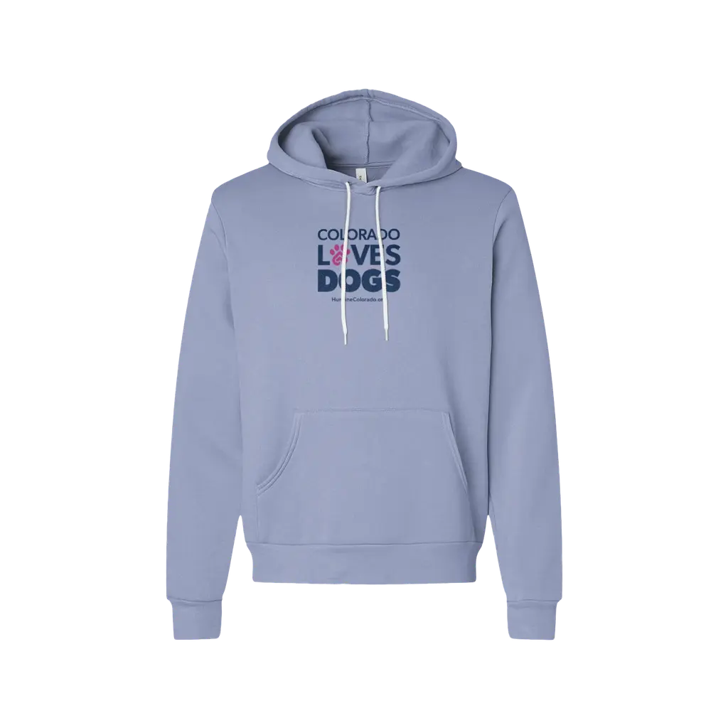 Colorado Loves Dogs Sponge Fleece Hoodie