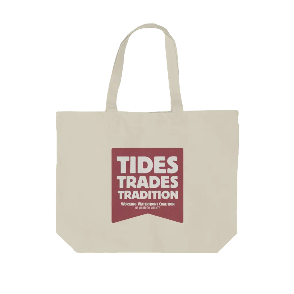 Cotton Canvas Tote - Tides Trades Tradition