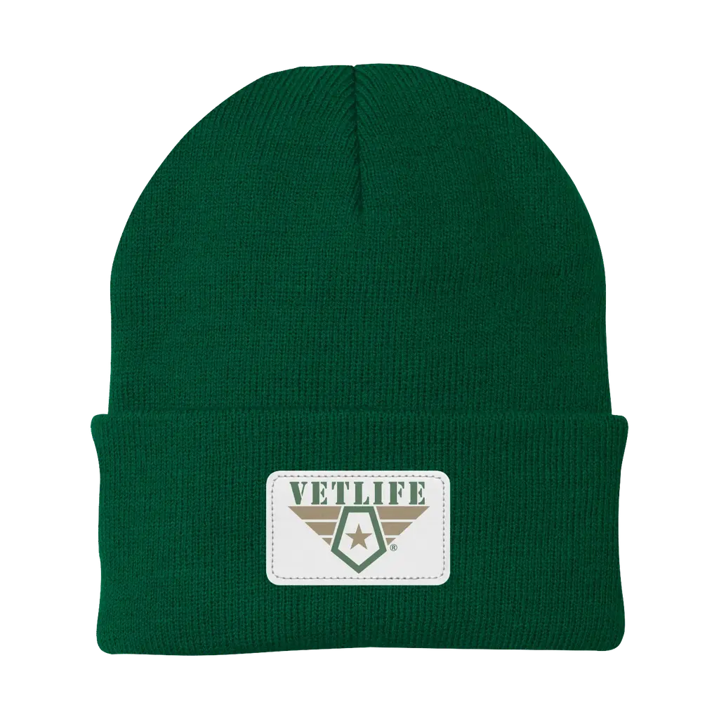 VETLIFE Classic Patch Beanie
