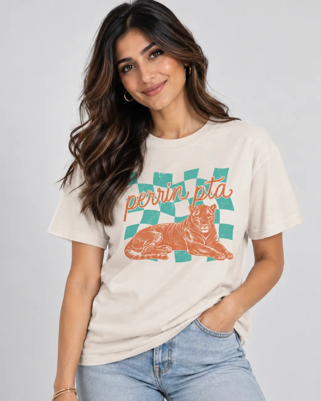 Members Only Groovy Panther Tee
