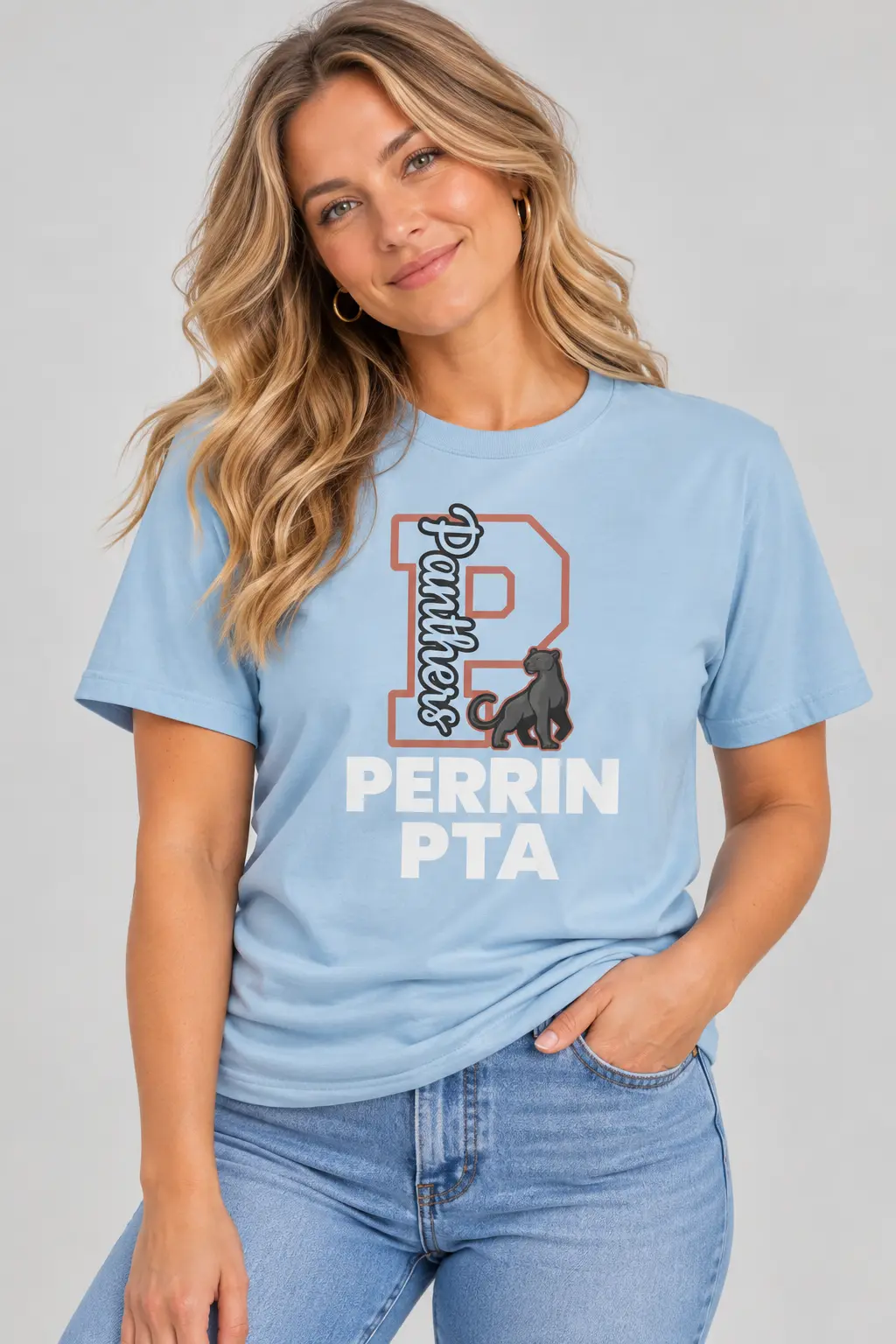 Members Only Perrin PTA Logo Tee