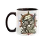 Sea Owl — Captain’s Coffee Two-Tone Mug thumbnail 4