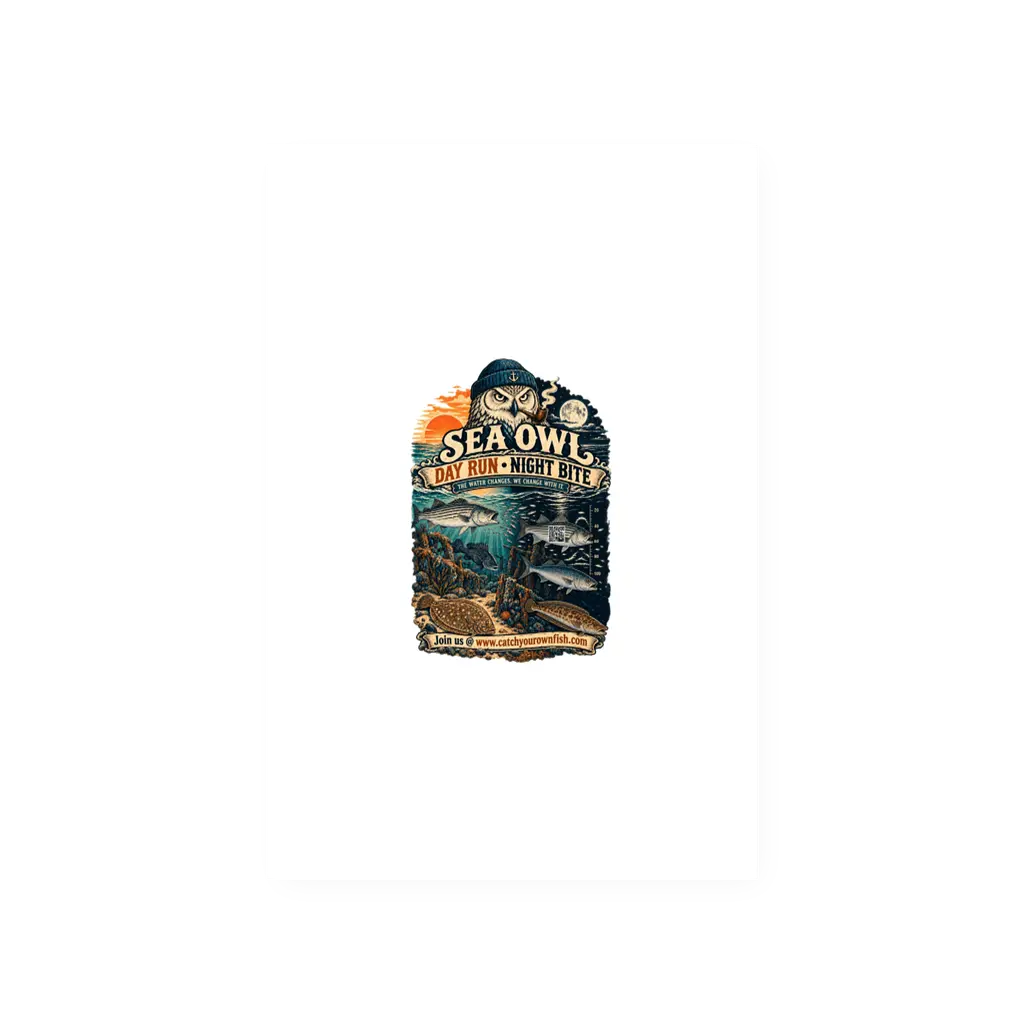 Sea Owl — Day Run Night Bite Poster