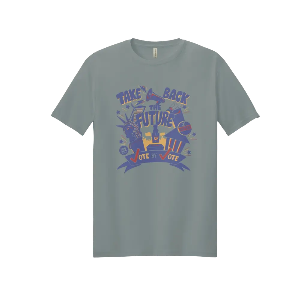 Take Back the Future, Vote by Vote Reclaimist Vibes Tee