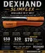 DeXHand SlimFlex Fillet Knife – 1095 High-Carbon Steel thumbnail 1