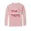 Wear Pink & Hug Your Mom: Comfort Colors Long Sleeve T-Shirt thumbnail 3