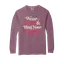 Wear Pink & Hug Your Mom: Comfort Colors Long Sleeve T-Shirt thumbnail 5