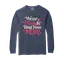 Wear Pink & Hug Your Mom: Comfort Colors Long Sleeve T-Shirt thumbnail 9