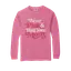 Wear Pink & Hug Your Mom: Comfort Colors Long Sleeve T-Shirt thumbnail 1