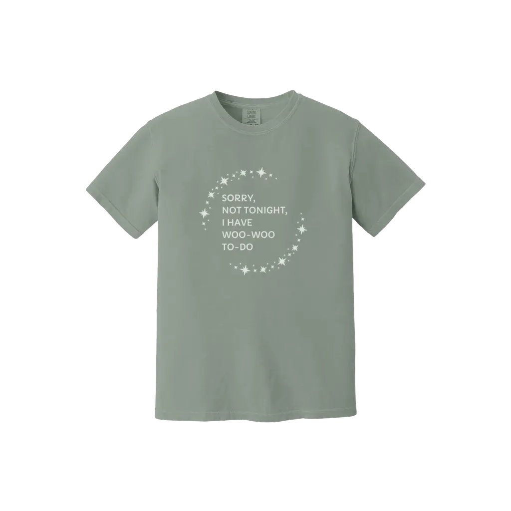 Woo-Woo To-Do Tee - Comfort Colors