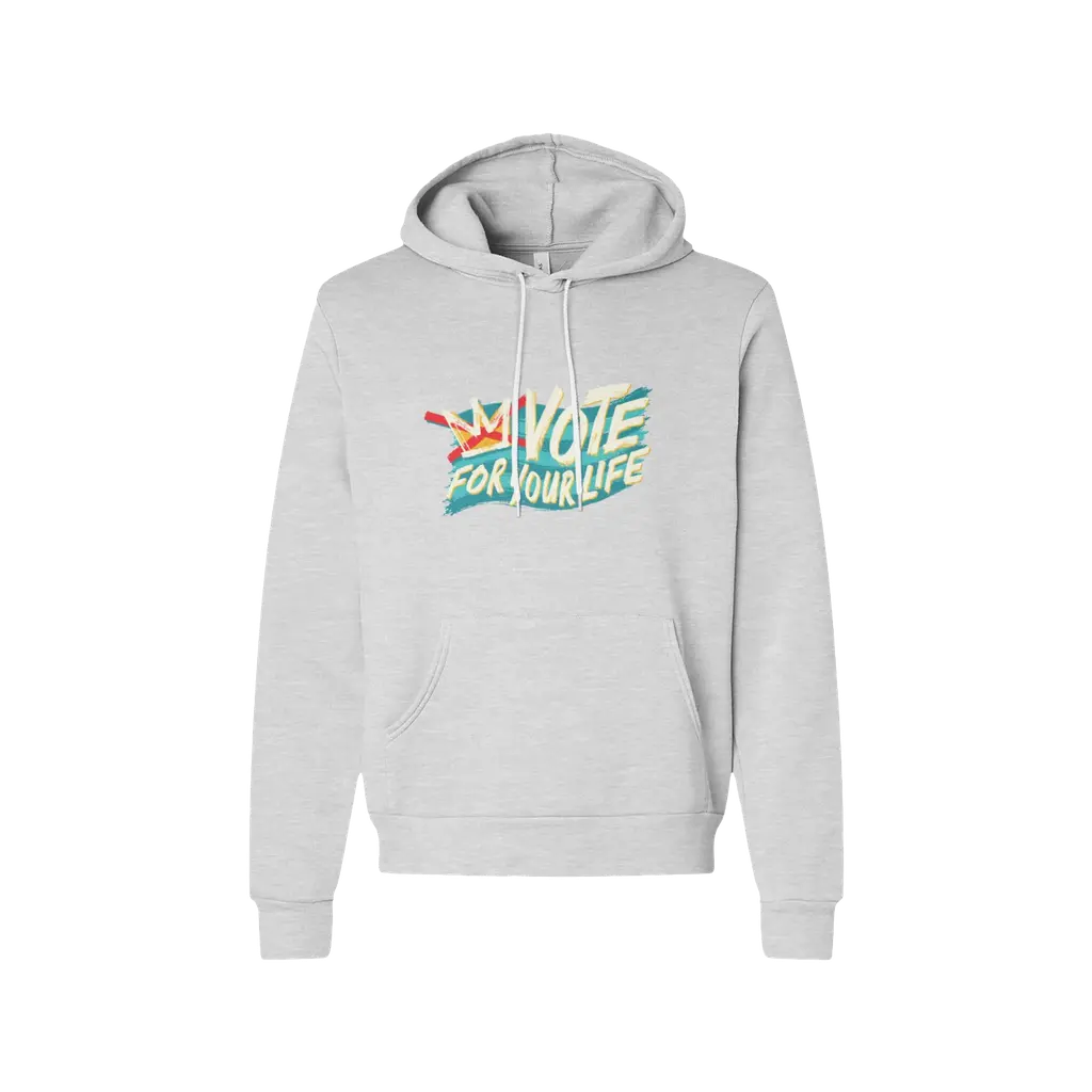 No Kings 4 - Vote for Your Life Sponge Fleece Hoodie