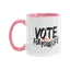 No Kings 4 - Vote for Your Life Two-Tone Mug thumbnail 7