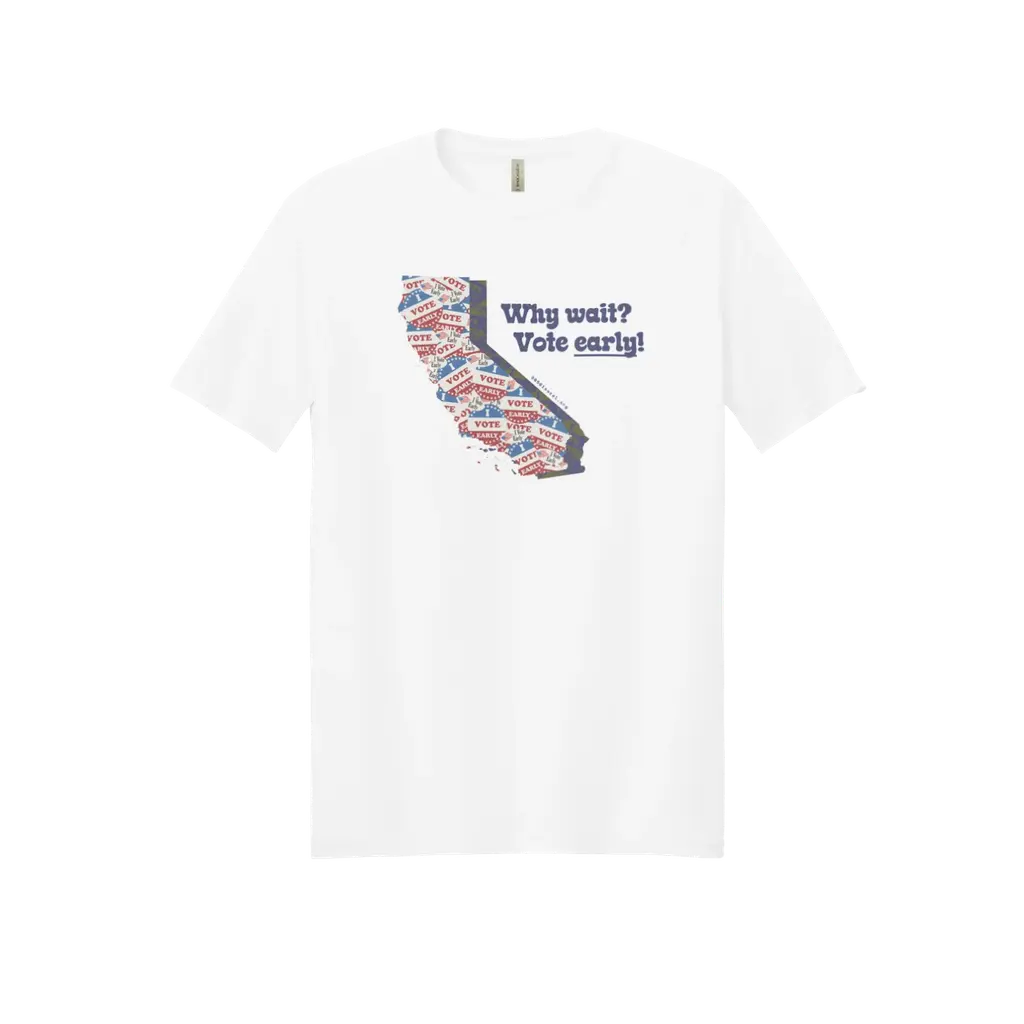 California Votes Early Eco Tee