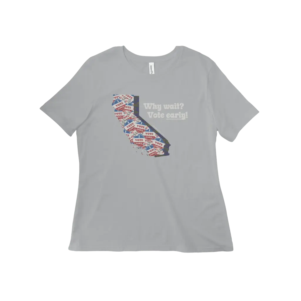 California Votes Early Women's Relaxed Tee