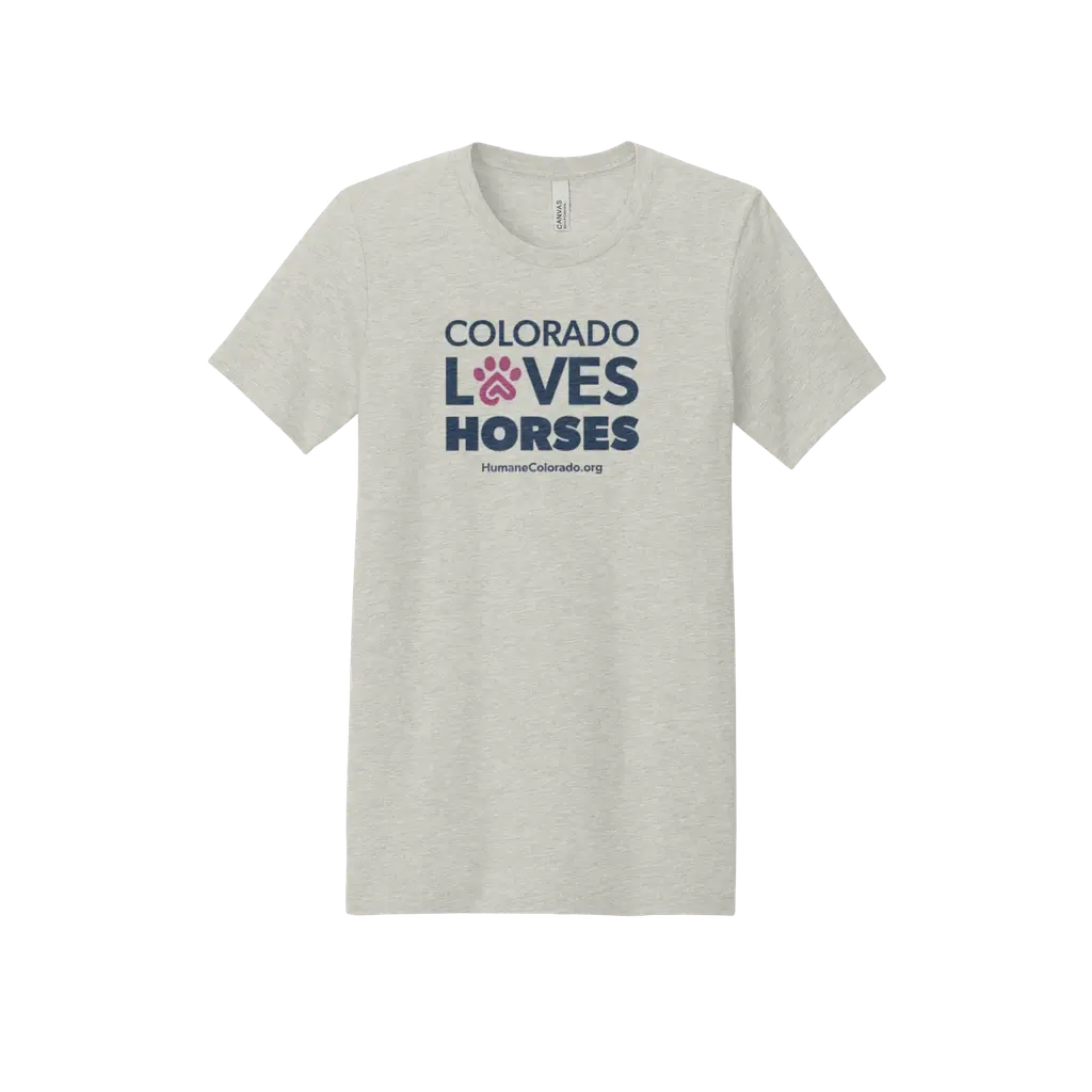 Colorado Loves Horses Premium Tee