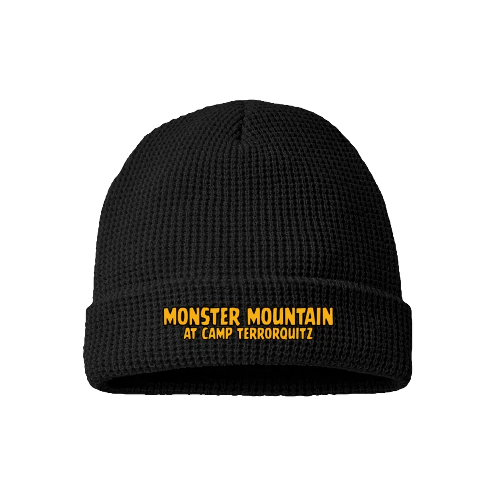Monster Mountain Embroidered Beanie