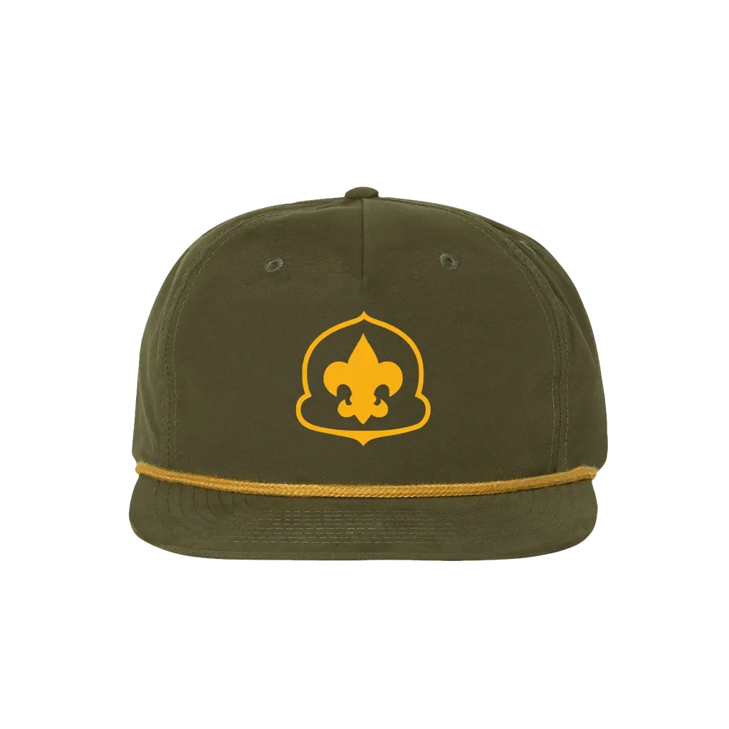 Yellow Acorn Snapback Cap