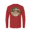 The Original Eggscobar Ringspun Long Sleeve Tee Front + Back Design thumbnail 2