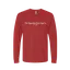 The Original Eggscobar Ringspun Long Sleeve Tee Front + Back Design thumbnail 1