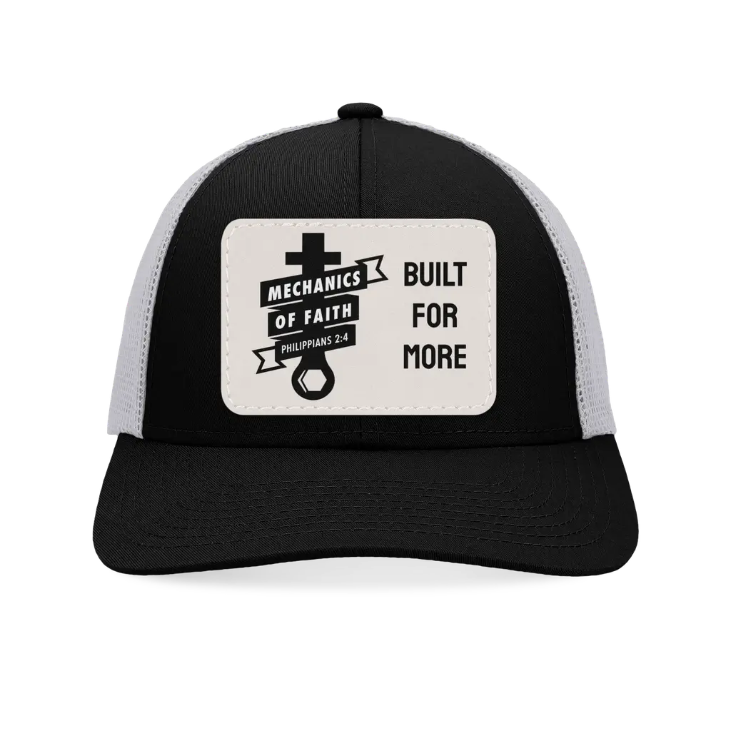Built for more - MOF Trucker Patch Hat