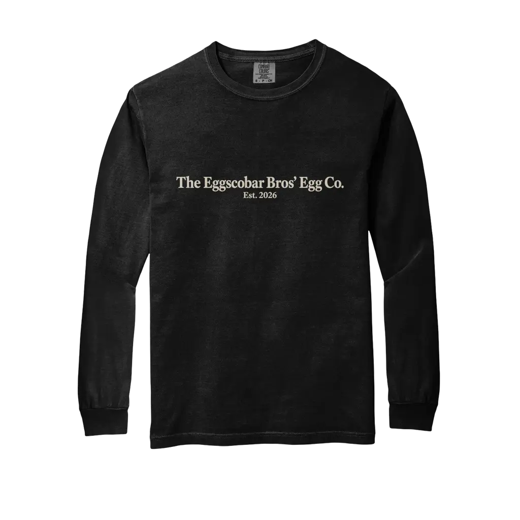 The Original Eggscobar Longsleeve Comfort Color Tee
