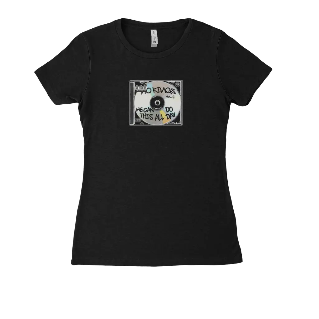 No Kings 4 - We Can Do This All Day Women's Fitted Tee