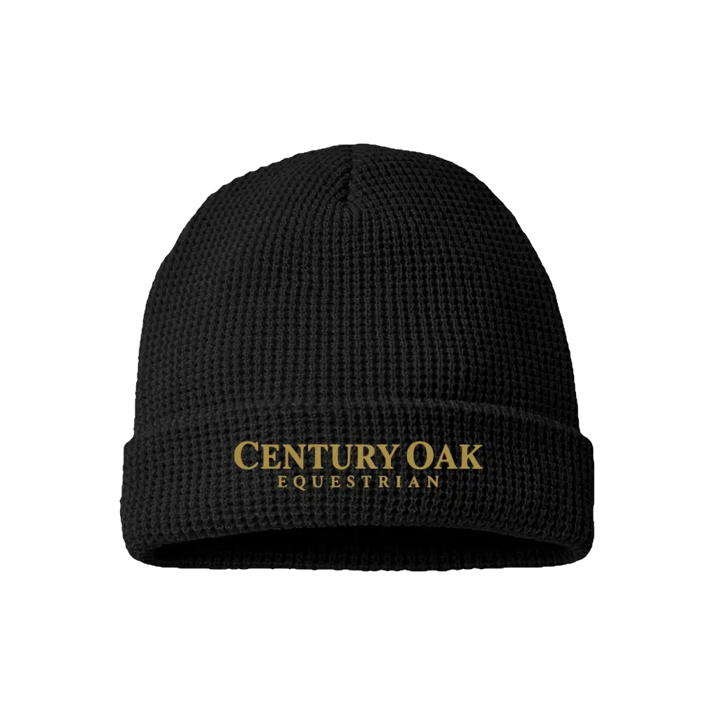 Century Oak Waffle Cuffed Beanie