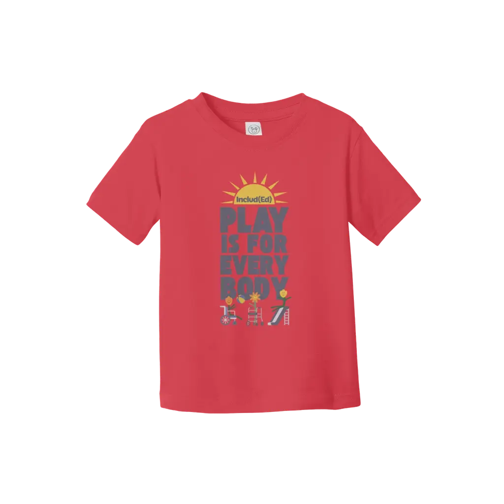Play Is For Every Body Tee- Toddler