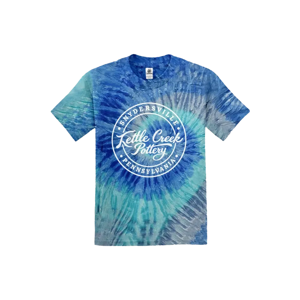 Kettle Creek Pottery Merch Tie Dye Tee