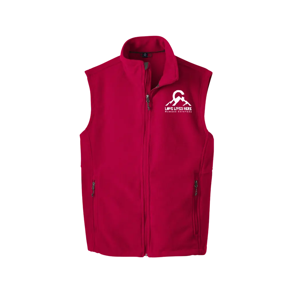 Love Lives Here Fleece Vest