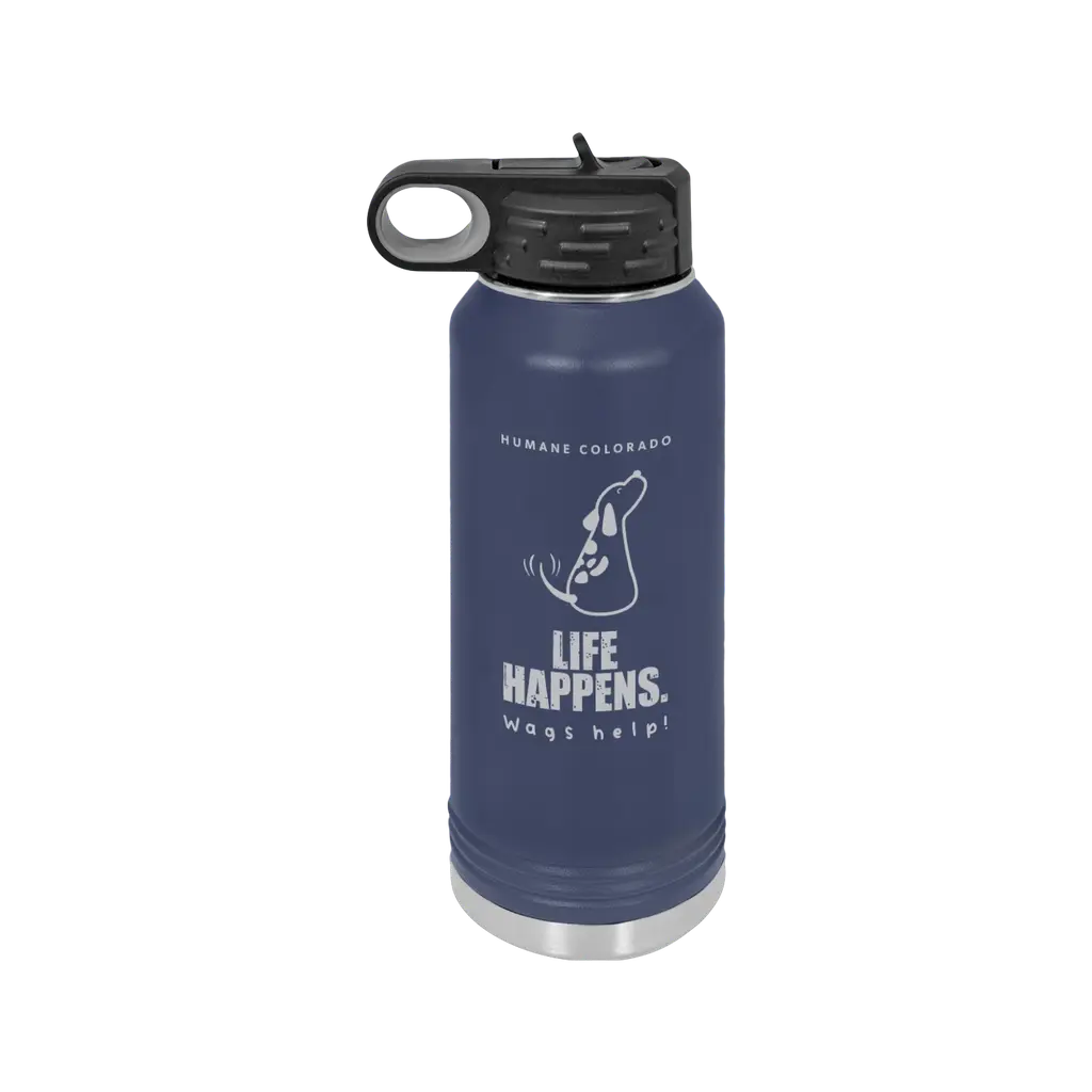 Life Happens Water Bottle